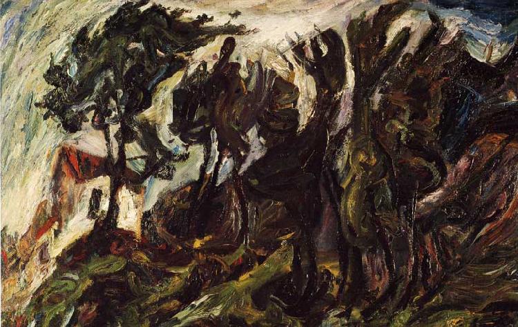 Chaim Soutine Landscape of Ceret oil painting image